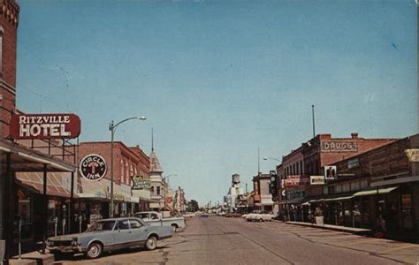 Ritzville, Washington Postcard