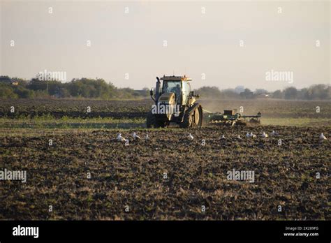 Tractor Plow Field Hi Res Stock Photography And Images Alamy