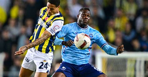 Fenerbah E Adana Demirspor U Evinde Ma Lup Etti