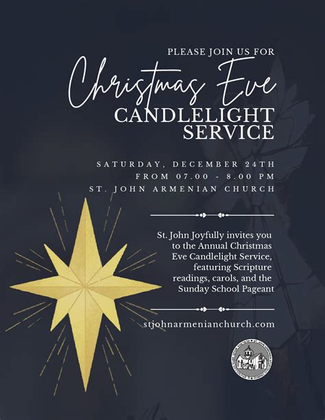 Christmas Eve Candlelight Service | St. John Armenian Apostolic Church