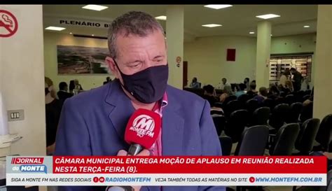 C Mara Municipal Entrega Mo O De Aplausos Em Reuni O Realizada Nesta