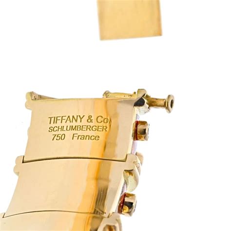 Tiffany Co Tiffany Co Schlumberger Platinum K Yellow Gold