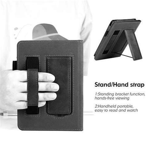 Купить Чехол PocketBook 617 Ink Black черный с ремешком для руки и ...