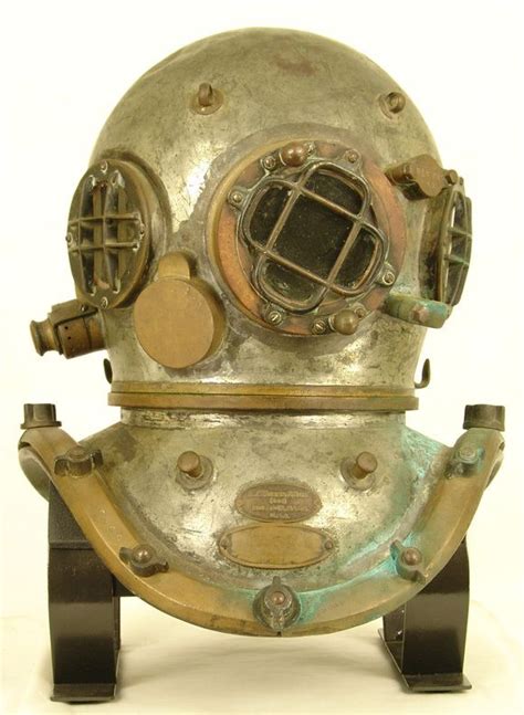 Vintage A J Morse S Commercial Diving Helmet