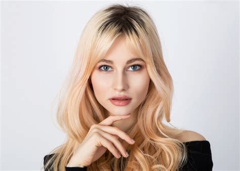 Dark Roots Blonde Hair