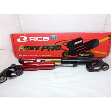 Jual Stabilizer Damper Rcb Apex Pro Black Gold Apex Red Mm Shopee