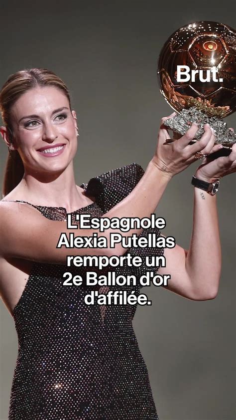 Alexia Putellas remporte son deuxième Ballon d or Brut