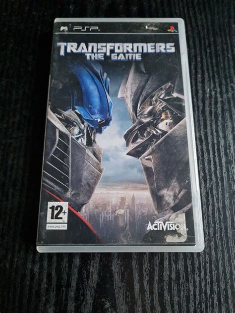 Sony PSP game Transformers The Game with manual - Warners Retro Corner LTD