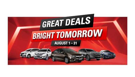 Honda Cars Philippines › Honda continues huge cash discounts and great ...