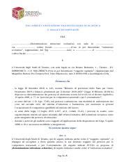 PCTO Modello Convenzione Unite Doc FAC SIMILE CONVENZIONE TRA