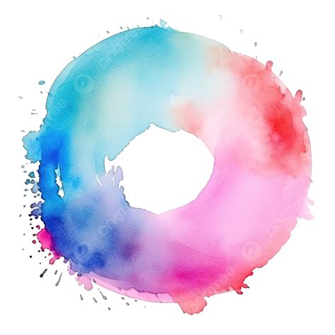 Circle Watercolor Brushstroke Watercolor Brushstroke Splash Png