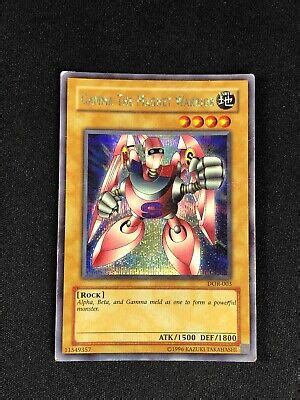 YUGIOH GAMMA THE MAGNET WARRIOR DOR 003 SECRET HP CREASES EBay