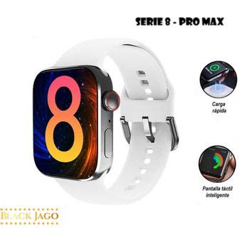 SmartWatch I8 Pro Max Serie 8 Modelo 2023 Negro Linio Perú