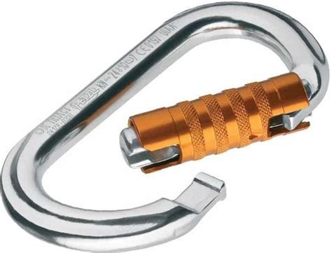 Petzl Karabijnhaak OK Triact Lock Alu M33A TLN Zwart Bol