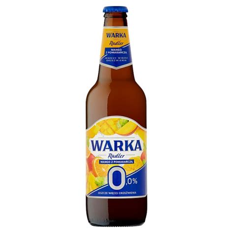 Warka Radler Bezalkoholowy Nap J Piwny Mango Z Pomara Cz Ml Szt