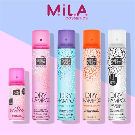 Mua Dầu Gội Khô Girlz Only Party Nights Dawn Til Dusk Dazzling Volume No Residue Nude