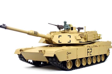 RC Tank M1A2 Abrams 1 16 Heng Long Metal Gearbox Metaltracks