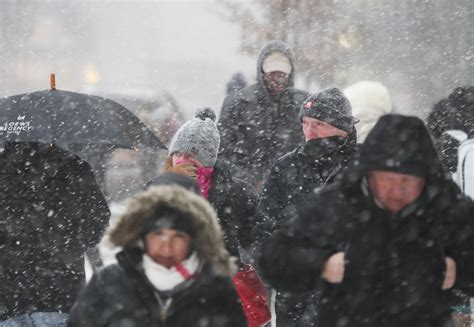 美国东北部暴风雪肆虐 部分地区进入紧急状态 北晚新视觉