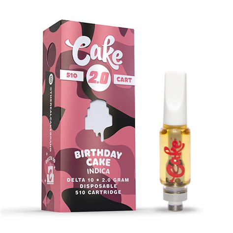 Cake Delta 10 Vape Cartridge Birthday Cake 2g Drganja