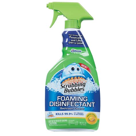 Sc Johnson Cb Scrubbing Bubbles Oz Foaming Multi Surface