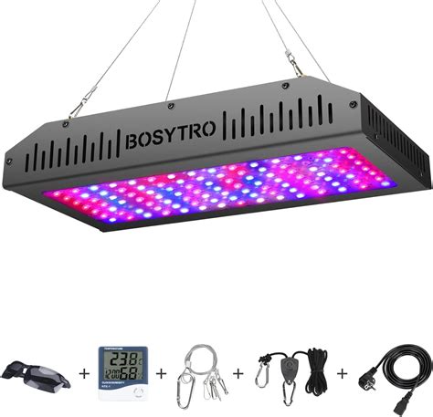 Bosytro Led Grow Lampe Pflanzenlicht W Doppelschalter Serie Volles