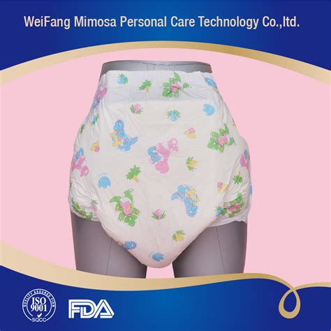 Mimosa Super Absorbing Pull Up Diaper Adult Pants Diaper Disposable For