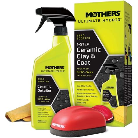 Mothers Ultimate Hybrid Ceramic Clay And Coat Kit