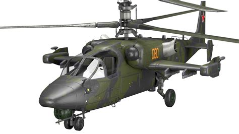 3d 4k Attack Helicopter Ka52 Black Shark Hokum Turbosquid 2033748