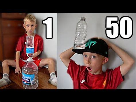 50 Ways to Flip a Bottle - YouTube Water Bottle Caps, Dude Perfect ...