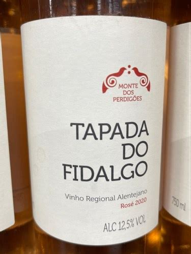 Monte dos Perdigoes Alentejano Tapada Do Fidalgo Rosé Vivino