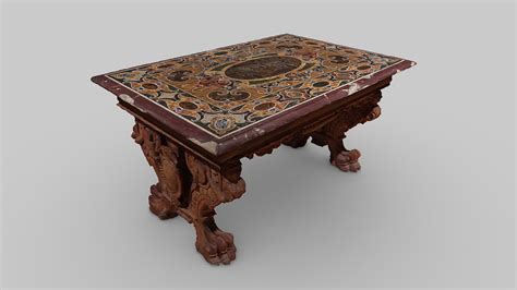 marble topped centre table    model  artfletch