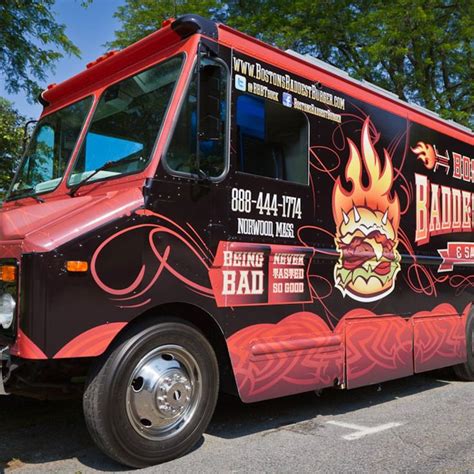 Boston's Baddest Burger Food Truck | Burger, Food truck, Burger recipes