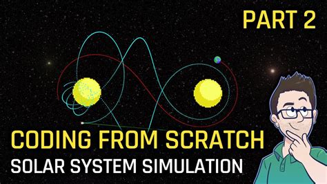 Coding From Scratch Solar System Simulator Part Youtube