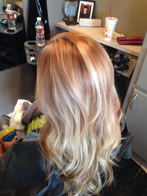 Strawberry Blonde Hair With Gold And Copper Tones By Victoria Clayton Strawberry Blonde Hair