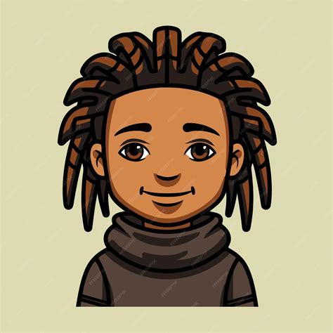 dreads cartoon