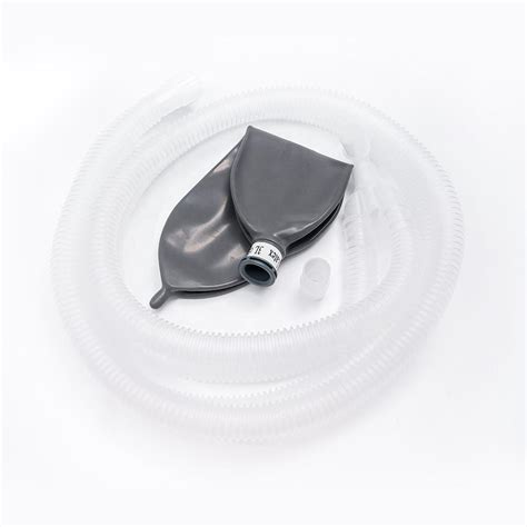 Disposable Medical Pvc Double Water Trap Breathing Circuit Set For