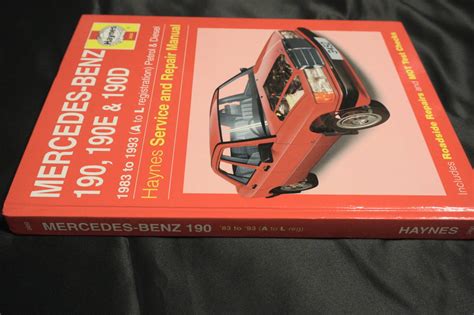 管01 ヘインズ マニュアル Haynes Repair Manual W201 ベンツ Mercedes Benz 190 190e