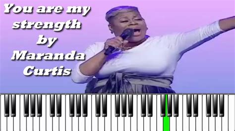 How To Play You Are My Strength By Maranda Curtis Youtube