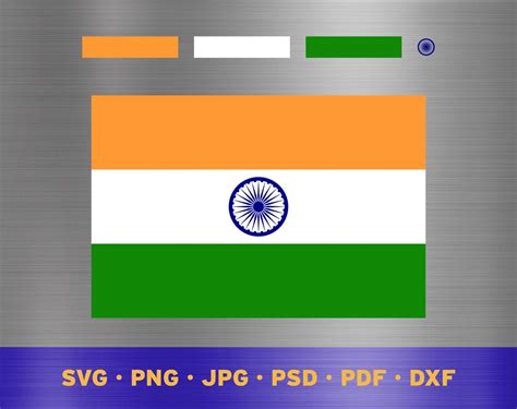 India Flag Svg Layered, Indian Flag Svg, Indian Flag Cricut, India Flag ...