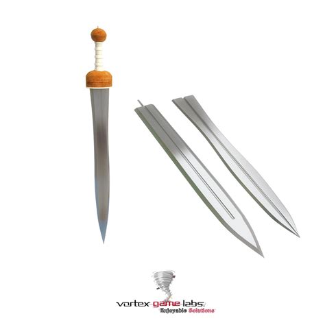 Gladius Roman Sword 3d Model 3 Max Fbx Unknown Free3d