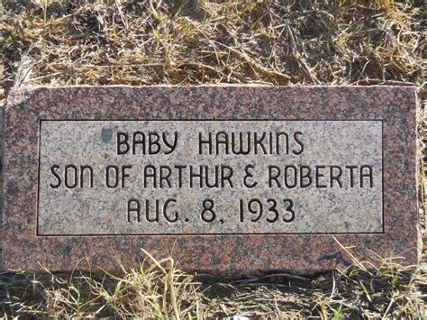 Baby Hawkins 1933 1933 Monumento Find A Grave