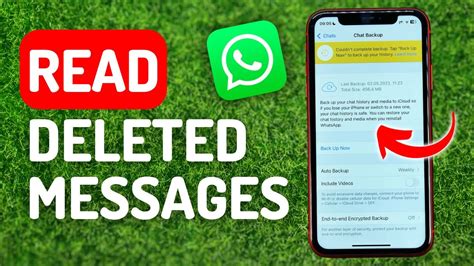 How To Read Deleted Messages On Whatsapp Full Guide YouTube