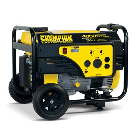 Champion Power Equipment 4000 Watt Gasoline Portable Generator With