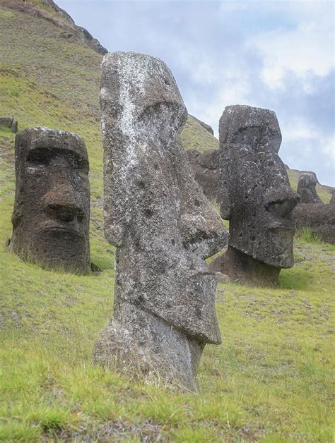 Easter Island Moai Quarry Photograph by Joan Carroll - Pixels