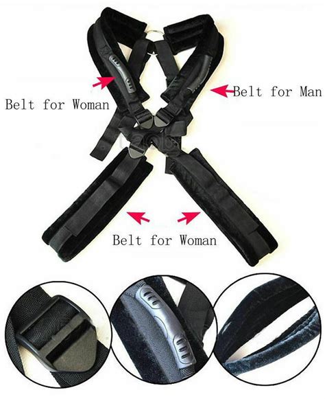 Sex Swing Sling Pillow Handcuff Ankle Cuffs Set Adult Love Aid Bondage