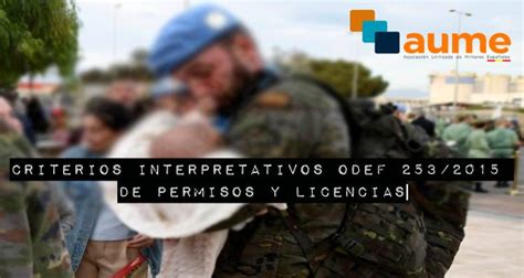 Criterios Interpretativos ODEF 253 2015 De Permisos Y Licencias AUME