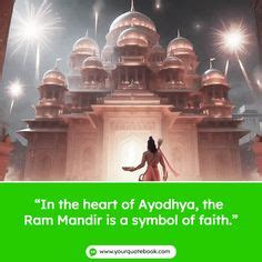 Ayodhya Ram Mandir Quotes, Wishes and Images