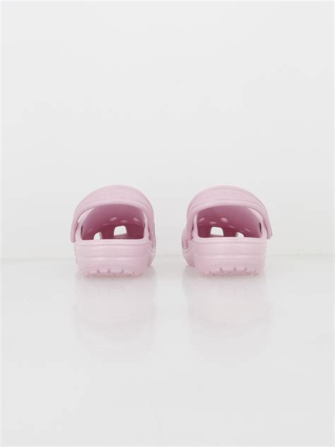 Crocs Sabots Classic Clog Rose Clair Enfant Crocs Wimod