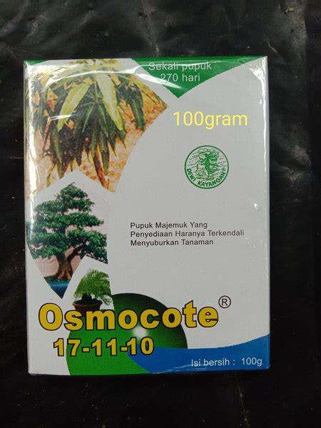 Jual Pupuk Dekastar Osmocote Daun 17 11 10 Tanaman Hias 100gr Di Lapak