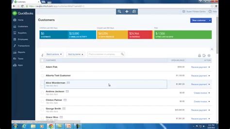 A Basic Introduction to QuickBooks Online - YouTube